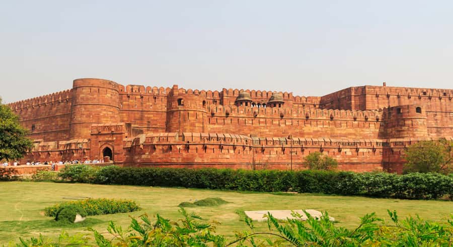 Agra: Premier Tour of Taj Mahal & Agra Fort All Inclusive - Agra Fort: the best viewpoint for that Taj-and-Yamuna story