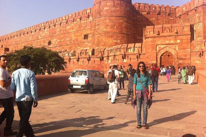 Agra : Private Sunrise Taj Mahal & Agra City Tour - Mehtab Bagh: a quieter view across the Yamuna