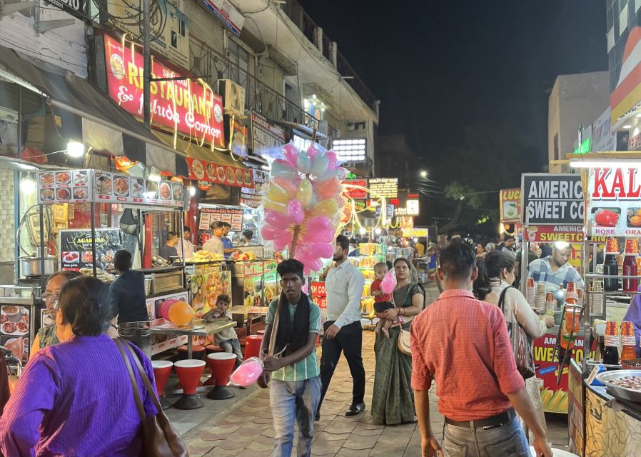 Agra: Sadar Bazar Food Market Night Walking Tour by Tuk-Tuk - Key highlights you should care about