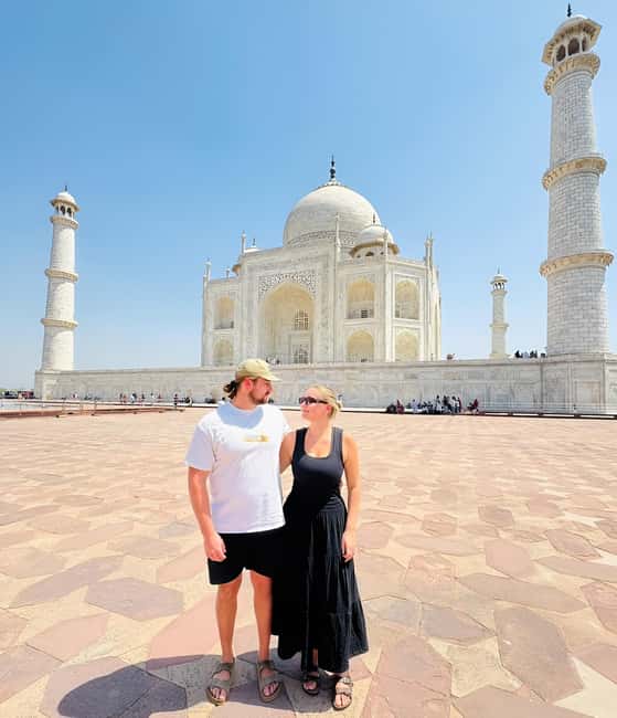 Agra: Taj Mahal, Agra Fort and Baby Taj Guided Tour By Car - Getting Off To the Taj Mahal: Sunrise-Style Timing and Photo Stops