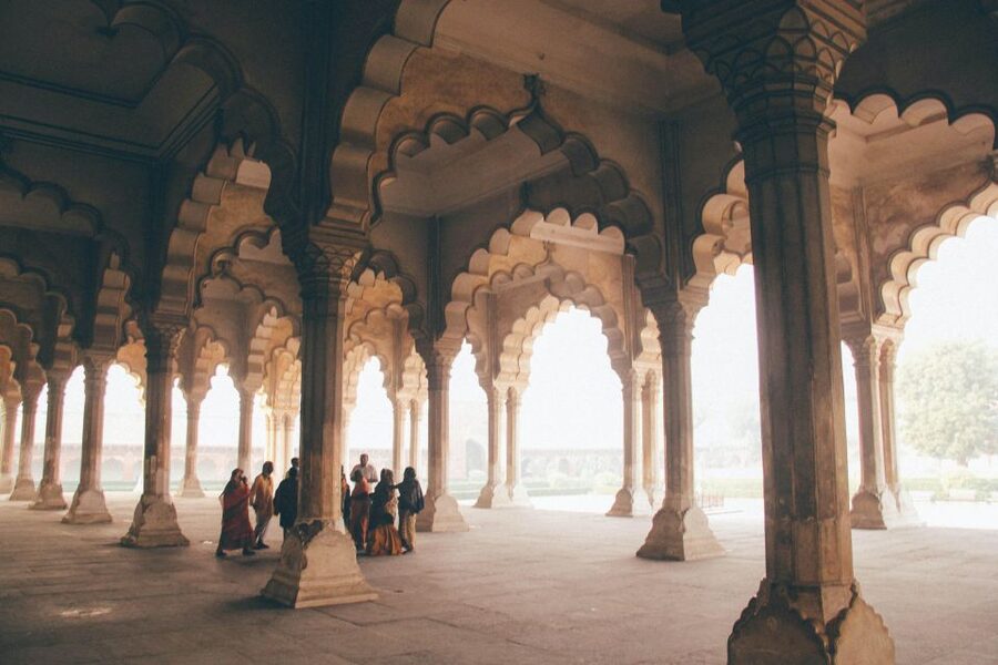 Agra: Tajmahal and Agra fort Entry tickets with Tour Guide - Agra Fort: big scale, closed-off sections, and Mughal context