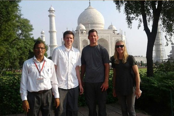 Delhi Agra Delhi: Round Trip By Gatimaan Express Train - Meet your guide and roll out in a Toyota AC car