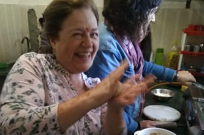 Dine In Indian, home cooked food Agra Food tour My Magic Kitchen - Saree Draping: A Cultural Try-On You’ll Remember