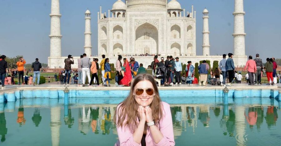 From Agra: Taj Mahal & Agra City Highlights Tour By Car - Agra Fort: The Red Sandstone Mughal Power Base