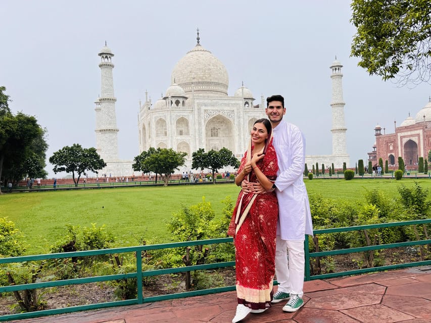 From Agra: Taj Mahal Tour w/ Elephant Conservation - Agra Fort: Akbar’s fortress stop that gives the city context