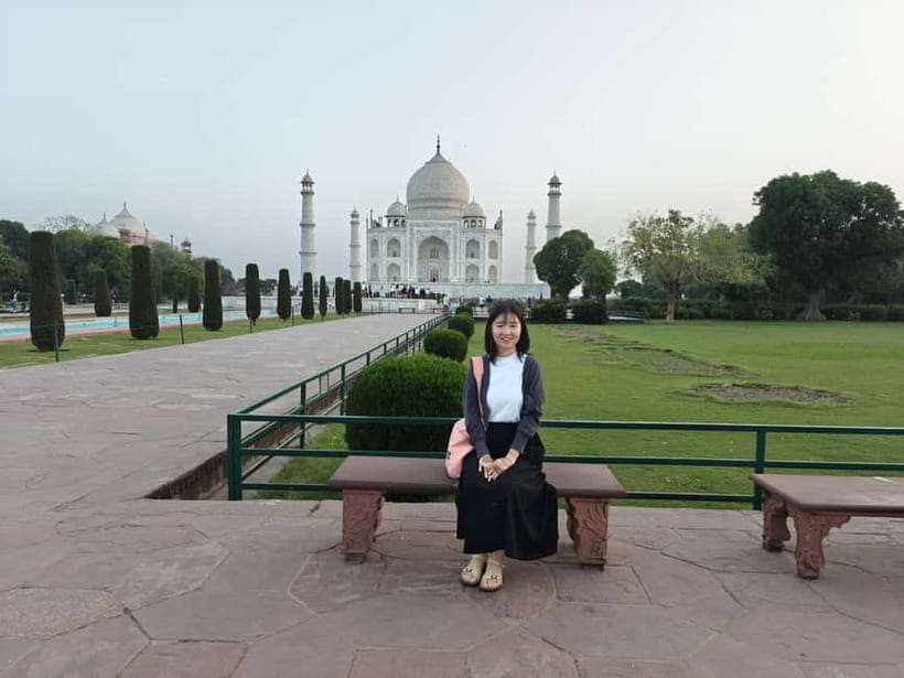 From Delhi: Private Layover Taj Mahal Day Tour By Car - Agra Fort in One Hour: Big Walls, Tight Timing, Good Guidance