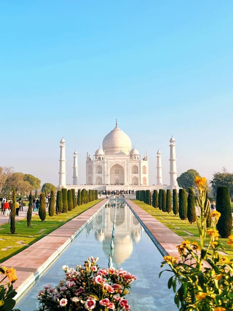 From Delhi: Sunrise Taj Mahal Tour with Elephant SOS Center - Agra Fort with a guide: Mughal power in stone