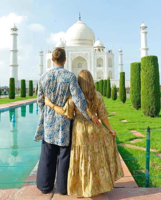 From Delhi: Taj Mahal & Agra Private Day Trip with 5<em> Lunch – What You Really Get From a Delhi-to-Agra Private Day Trip’ /><br />
This is the kind of trip you book when you want the big Mughal hits without turning your day into a chaotic scavenger hunt. You leave Delhi early, ride in a private car, and you’re guided through the sights in a way that helps the monuments click.</p>
<p><p>I like how the itinerary keeps moving but still gives time at each key place. The Taj is handled first at sunrise, then Agra Fort follows, and Baby Taj closes the day with more detailed architecture in less time.</p>
</p>
<p><p>The best part for most people: you don’t have to manage taxis, ticket queues, or timing between sights. Your driver handles the road, and your guide handles what to notice next.</p>
</p>
<h2 id="the-private-car-ride-comfort-bottle-water-and-real-timing">The Private Car Ride: Comfort, Bottle Water, and Real Timing</h2>
<p><img width="820" height="461" decoding="async" src=
