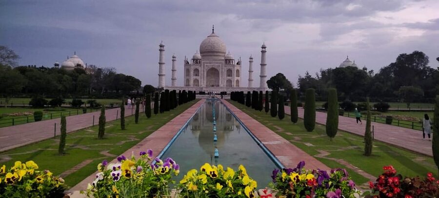 From Delhi: Taj Mahal & Agra Private Day Trip with 5<em>Meal – Key takeaways before you go’ /></p>
<ul>
<li><strong>Skip-the-ticket-line support</strong> helps you spend time looking, not waiting</li>
<li><strong>Government-approved local guide</strong> keeps the Taj Mahal story clear and practical</li>
<li><strong>Agra Fort first-class architecture viewing</strong> with an expert’s explanation</li>
<li><strong>Baby Taj is a shorter, calmer add-on</strong> instead of another full-day commitment</li>
<li><strong>Optional 5-star buffet lunch</strong> is good value for a long, road-heavy day</li>
</ul>
<div class="twil" style="margin: 20px 0; padding: 15px 0;"><p>More same-day runs down from Delhi</p><ul style="margin: 10px 0; padding: 0; list-style: none; display: grid; grid-template-columns: repeat(auto-fill, minmax(250px, 1fr)); gap: 14px;"><li style="border: 1px solid #e5e5e5; border-radius: 8px; overflow: hidden; line-height: 1.4; background: #fff;"><a href="https://insideagra.com/all-inclusive-private-taj-mahal-luxury-tour-from-delhi/" aria-hidden="true" tabindex="-1"><img decoding="async" style="width: 100%; height: 150px; object-fit: cover; display: block;" src="https://s3.insideagra.com/wp-content/uploads/all-inclusive-private-taj-mahal-luxury-tour-from-delhi-400x209.jpg" alt="" loading="lazy"></a><div style="padding: 10px 12px;"><a href="https://insideagra.com/all-inclusive-private-taj-mahal-luxury-tour-from-delhi/" style="font-weight: 600;">All Inclusive Private Taj Mahal Luxury Tour from Delhi</a><br><span style="font-size: 0.82em; color: #555; margin-top: 4px;"><span style="color: #D9660C;">★</span> 5.0 &middot; 292 reviews</span></div></li><li style="border: 1px solid #e5e5e5; border-radius: 8px; overflow: hidden; line-height: 1.4; background: #fff;"><a href="https://insideagra.com/from-delhi-taj-mahal-sunrise-agra-car-tour-with-5-breakfast/" aria-hidden="true" tabindex="-1"><img decoding="async" style="width: 100%; height: 150px; object-fit: cover; display: block;" src="https://s3.insideagra.com/wp-content/uploads/from-delhi-taj-mahal-sunrise-agra-car-tour-with-5-breakfast-400x267.jpg" alt="" loading="lazy"></a><div style="padding: 10px 12px;"><a href="https://insideagra.com/from-delhi-taj-mahal-sunrise-agra-car-tour-with-5-breakfast/" style="font-weight: 600;">From Delhi : Taj Mahal Sunrise & Agra Car Tour with 5* Breakfast</a><br><span style="font-size: 0.82em; color: #555; margin-top: 4px;"><span style="color: #D9660C;">★</span> 5.0 &middot; 118 reviews</span></div></li><li style="border: 1px solid #e5e5e5; border-radius: 8px; overflow: hidden; line-height: 1.4; background: #fff;"><a href="https://insideagra.com/from-delhi-taj-mahal-and-agra-tour-by-car/" aria-hidden="true" tabindex="-1"><img decoding="async" style="width: 100%; height: 150px; object-fit: cover; display: block;" src="https://s3.insideagra.com/wp-content/uploads/from-delhi-taj-mahal-and-agra-tour-by-car-400x267.jpg" alt="" loading="lazy"></a><div style="padding: 10px 12px;"><a href="https://insideagra.com/from-delhi-taj-mahal-and-agra-tour-by-car/" style="font-weight: 600;">From Delhi Taj Mahal and Agra Tour by Car</a><br><span style="font-size: 0.82em; color: #555; margin-top: 4px;"><span style="color: #D9660C;">★</span> 5.0 &middot; 97 reviews</span></div></li><li style="border: 1px solid #e5e5e5; border-radius: 8px; overflow: hidden; line-height: 1.4; background: #fff;"><a href="https://insideagra.com/taj-mahal-trip-by-express-train-from-delhi-private-day-tour/" aria-hidden="true" tabindex="-1"><img decoding="async" style="width: 100%; height: 150px; object-fit: cover; display: block;" src="https://s3.insideagra.com/wp-content/uploads/taj-mahal-trip-by-express-train-from-delhi-private-day-tour-400x266.jpg" alt="" loading="lazy"></a><div style="padding: 10px 12px;"><a href="https://insideagra.com/taj-mahal-trip-by-express-train-from-delhi-private-day-tour/" style="font-weight: 600;">Taj Mahal Trip by Express Train from Delhi – Private Day Tour</a><br><span style="font-size: 0.82em; color: #555; margin-top: 4px;"><span style="color: #D9660C;">★</span> 5.0 &middot; 76 reviews</span></div></li></ul></div><h2 id="a-one-day-agra-plan-that-starts-fast-from-delhi-ncr">A One-Day Agra Plan That Starts Fast from Delhi NCR</h2>
<p><img width="900" height="599" decoding="async" src=