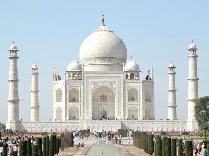 From Delhi: Taj Mahal and Agra Fort Day Tour with transfer - Taj Mahal Guided Visit With Golf Carts and Skip-the-Queue Entry