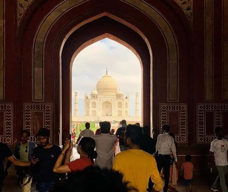From Delhi: Taj Mahal Sunrise , Agra Fort & Baby Taj Tour - Agra Fort After the Taj: A UNESCO Stop With Teeth