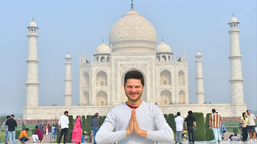 From Jaipur: Taj Mahal Guided and Agra Tour By Car - Agra Fort: red sandstone, Mughal power, and a good walking rhythm