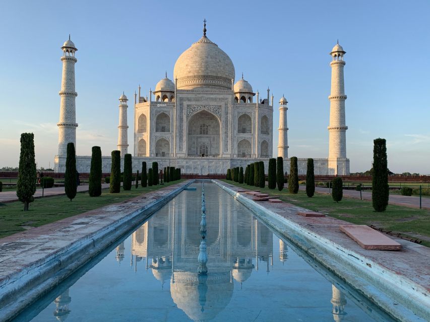 From New Delhi : Tajmahal Tour by Train All Inclusive - Pickup, Coach Numbers, and a Private Plan in Air-Conditioned Comfort