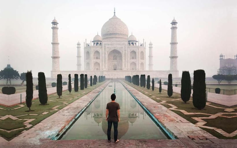 Full-Day Tour of Agra with Sunrise & Sunset at Taj Mahal - Agra Fort: where the view turns from love to power