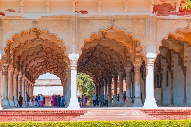 Taj Mahal & Agra Fort Tour from Agra City - Courtyard Agra meal break: a reset, not an included feast