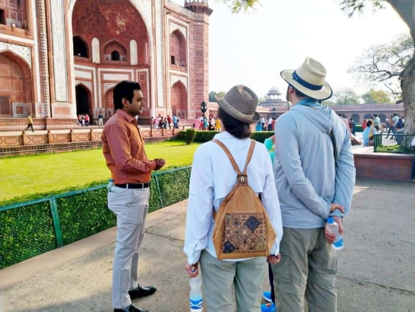 Taj Mahal Express Entry Ticket – Sunrise & Daytime Options - Shoes, Water, and Other Small Things That Save Your Day