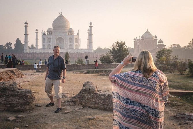 Taj Mahal Sunrise Tour & Full day Agra With Local Guide - Agra Fort’s Red Fort walls: Mughal power in a 2-hour block