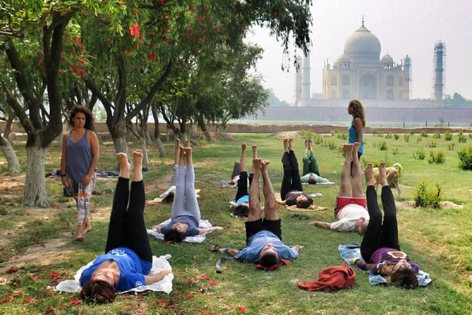 Yoga Experience with Taj Mahal Tour & Old City Walk - One-hour yoga with Asanas and Pranayama: what to expect